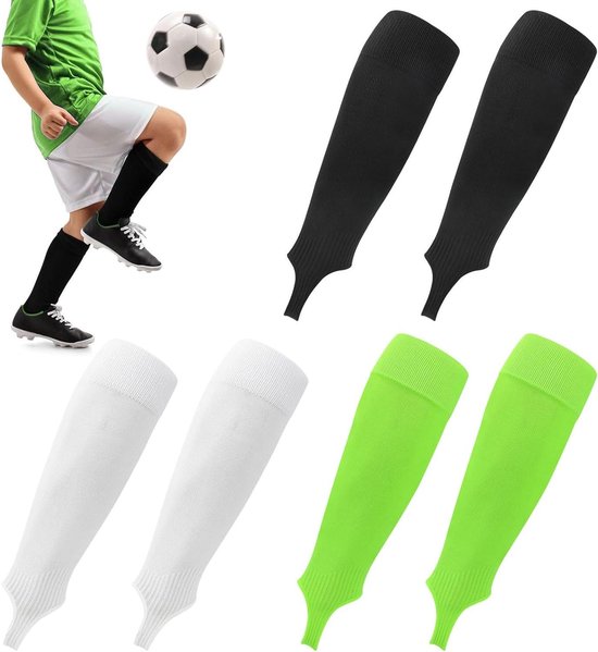 Gogogoal 4 paar antislip grip voetbal crew sokken mannen vrouwen