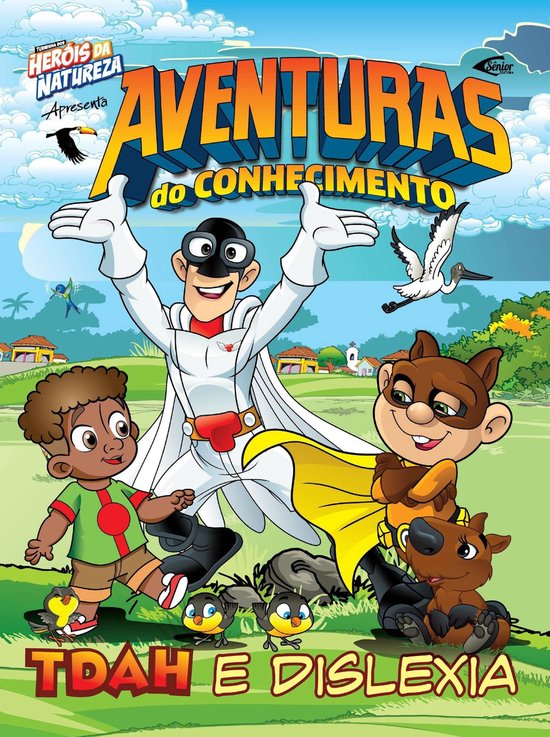 Aventuras do conhecimento - TDAH e Dislexia - cover