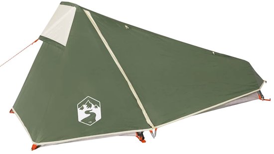 vidaXL - Tunneltent - 1-persoons - waterdicht - groen van Vidaxl — afbeelding 5