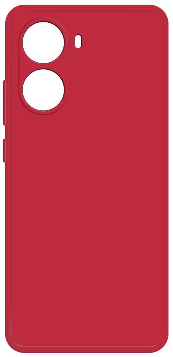 Hoesje voor Xiaomi Poco X7 Pro - Phonesta Color Silicone Back Cover - Rood
