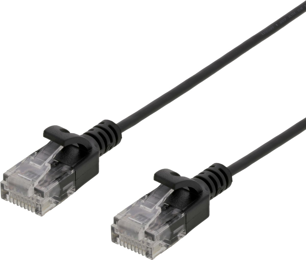 Deltaco UUTP-1402 netwerkkabel 1,5 m Cat6 U/FTP (STP) Zwart