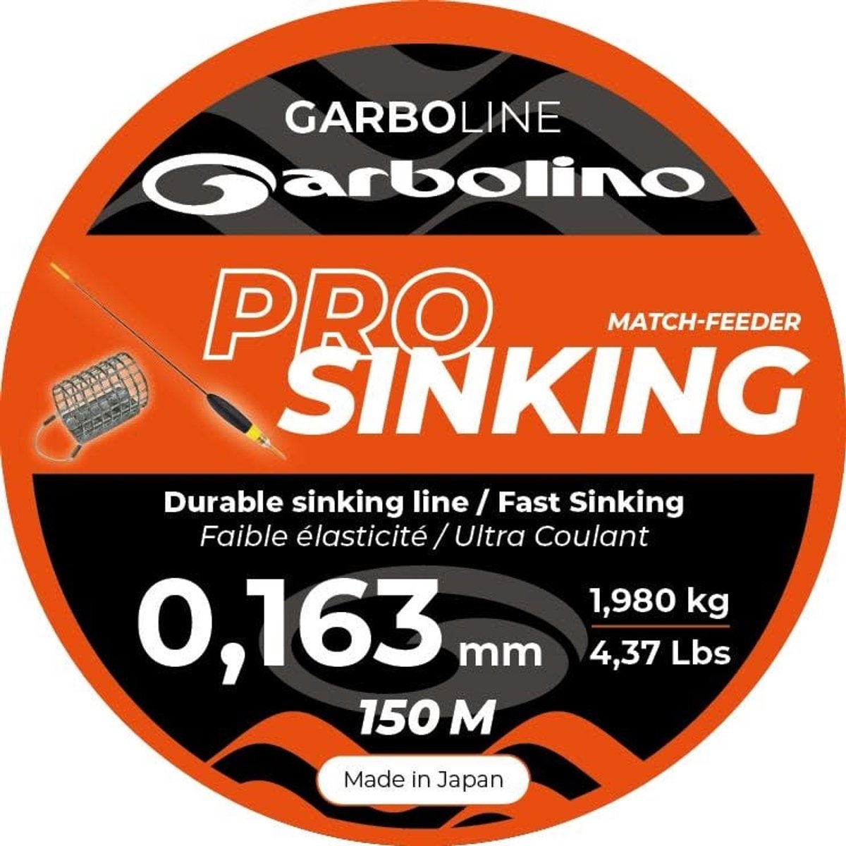 Garbolino Match-Feeder Pro Sinking 150m - Maat : 0.16mm