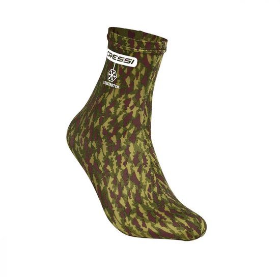 Cressi - Lycra - Duiksokken - Water Socks - Cammo Groen - Maat L/XL