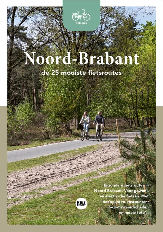 Fietsgids - Noord-Brabant - De 25 mooiste fietsroutes - cover