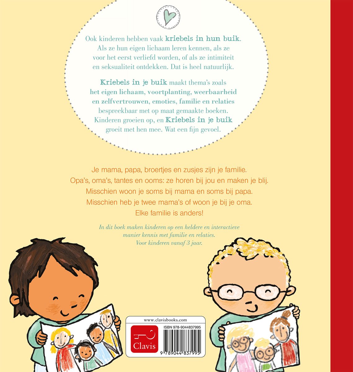 Kriebels in je buik - Mijn familie, jouw familie - back cover