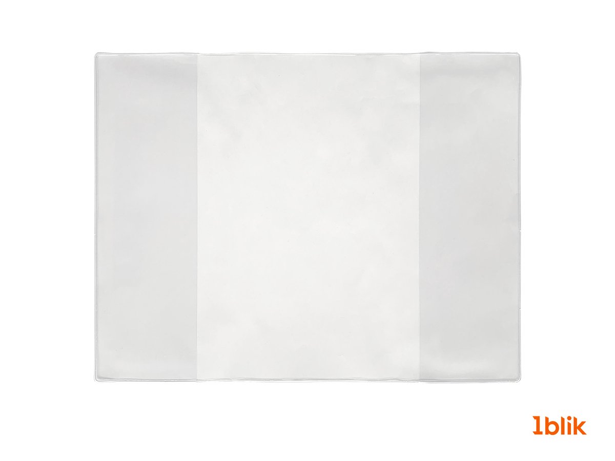 1blik Beschermhoes voor 1blik school- planagenda – Transparant en Stevig
