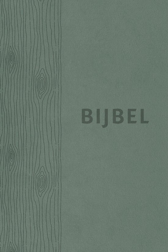 Bijbel (HSV) - groen leer met duimgrepen - cover
