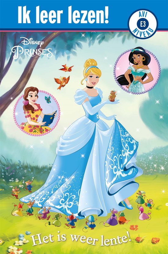 Ik leer lezen! - Disney Prinses, Het is weer lente! - cover