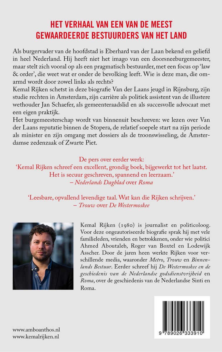 Van der Laan - back cover