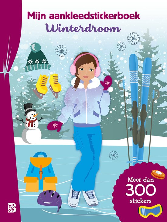 Fashionistas 1 - Mijn aankleedstickerboek: winterdroom - cover