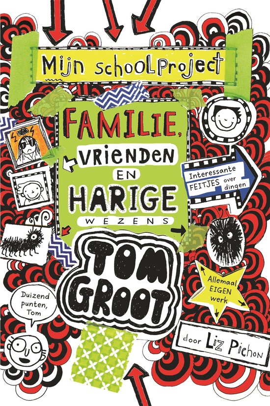 Tom Groot 12 - Familie, vrienden en harige wezens - cover
