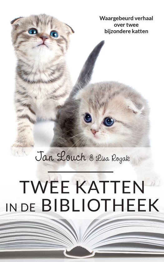 Twee katten in de bibliotheek - cover