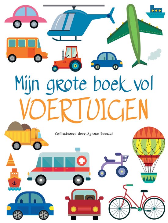 Mijn grote boek vol voertuigen - cover