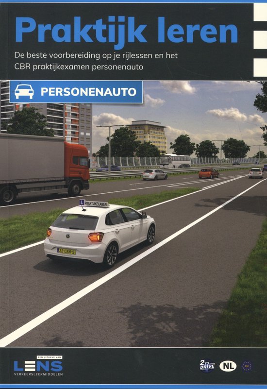 Lens verkeersleermiddelen - Praktijk leren personenauto - cover