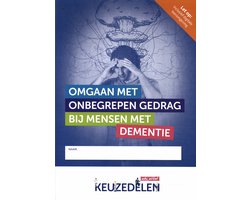 Omslag van Keuzedeel - Omgaan met onbegrepen gedrag bij mensen met dementie combipakket