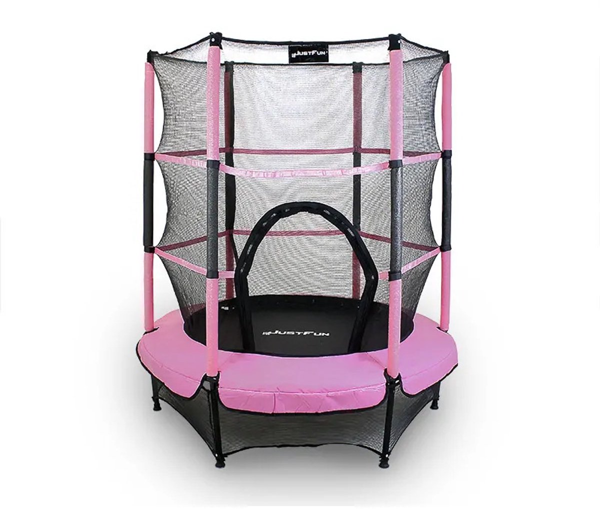 TRAMPOLINE Indoor 140cm JUST FUN roze