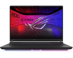 "ASUS ROG Strix SCAR 18 G835LX-SA012W Intel Core Ultra 9 275HX Laptop 45,7 cm (18"") WQXGA 64 GB DDR5-SDRAM 4 TB SSD NVIDIA GeForce RTX 5090 Wi-Fi 7 (802.11be) Windows 11 Home Nederlands Zwart"