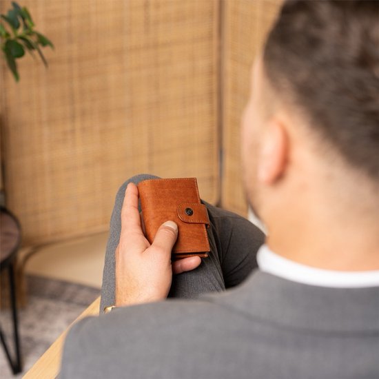 The Chesterfield Brand Cuir Porte-monnaie Lesina Wallet Brown Marron foncé