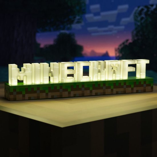 Paladone - Minecraft Logo Lamp van Paladone — afbeelding 4