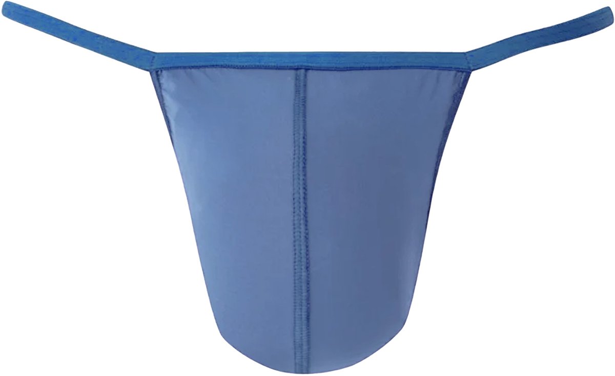 HOM Plume g-string (1-pack) - heren string - midden blauw