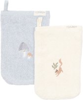 Washandjes set - Blauw - Forest Friends