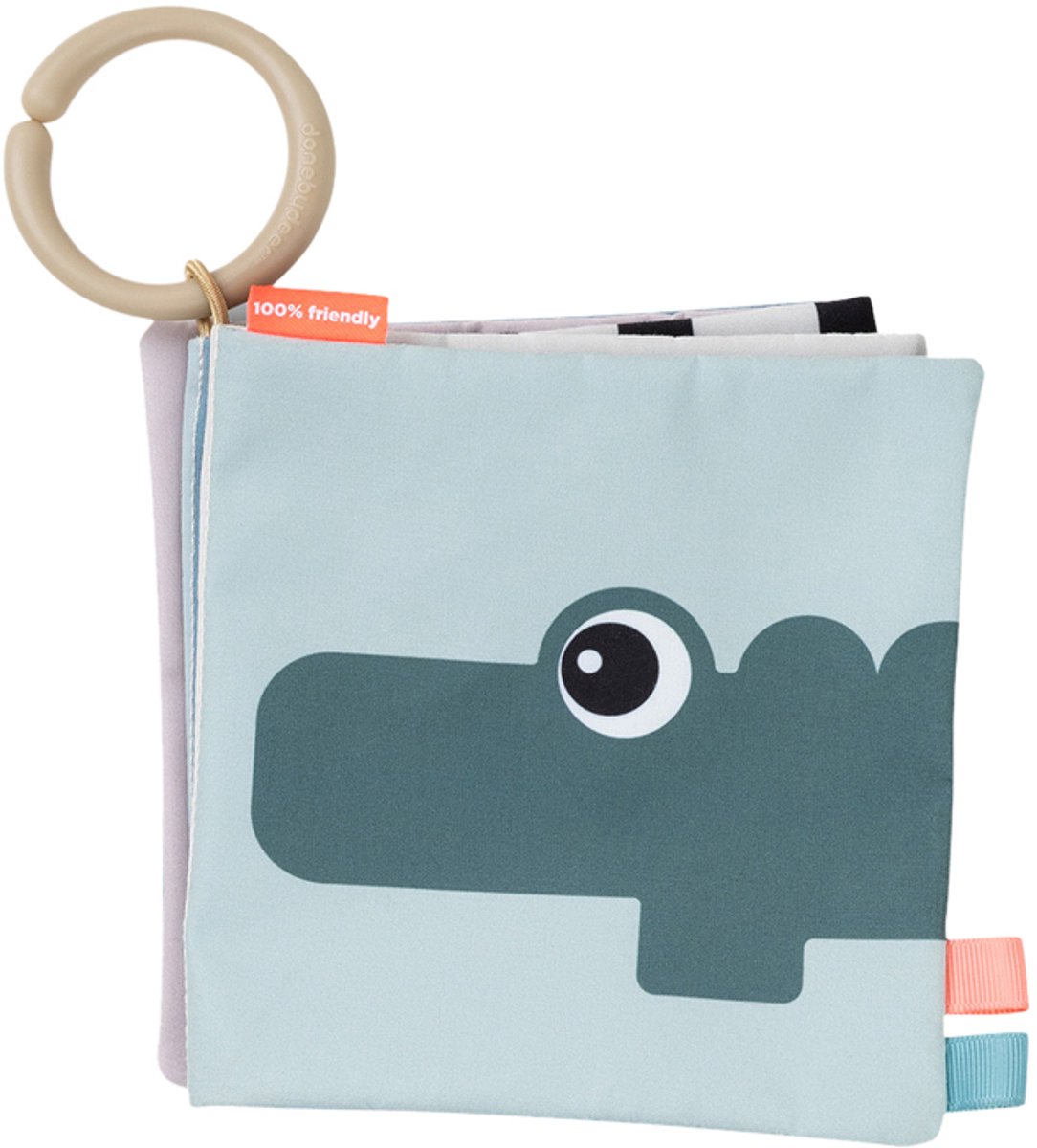Done By Deer Deer Friends Fold-Out Boekje - Colour Mix