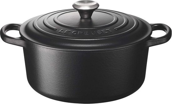 Utschak Vuurkachel Met Thermometer En Gietijzeren Pan – Complete Set Voor Buiten Koken, Kamperen En Tuinfeesten, 22 Liter, Incl. Pollepel En Schuimspaan