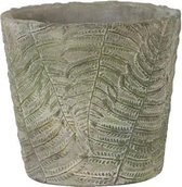 Potten En Vazen Dijk Natural Collections Planten Vaas Cement Green 14x14x13,5cm