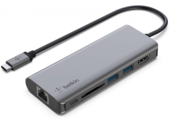Belkin Meerpoorts 6-in-1 USB-C-adapter