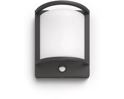 Philips Samondra buitenwandlamp - met sensor - antraciet