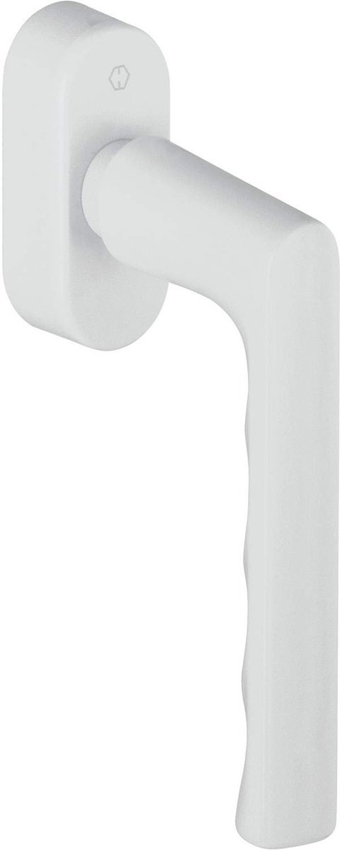HOPPE Raamkruk Hamburg 0700/UD9020 Alu.F9016/verkeerswit 32-42mm Standaard - 11701353
