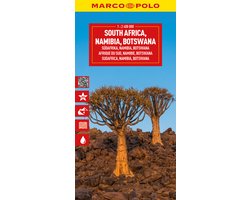 Marco Polo Wegenkaart - Marco Polo Wegenkaart Zuid-Afrika-Namibië
