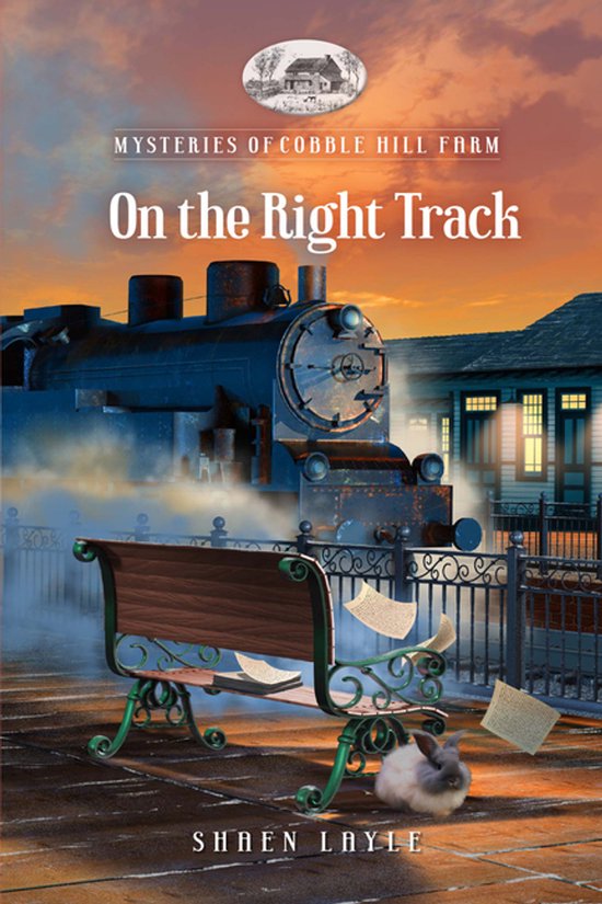 Mysteries of Cobble Hill Farm- On the Right Track - cover
