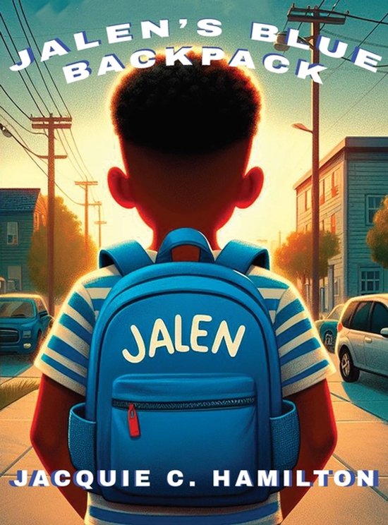 Jalen's Blue Backpack - cover