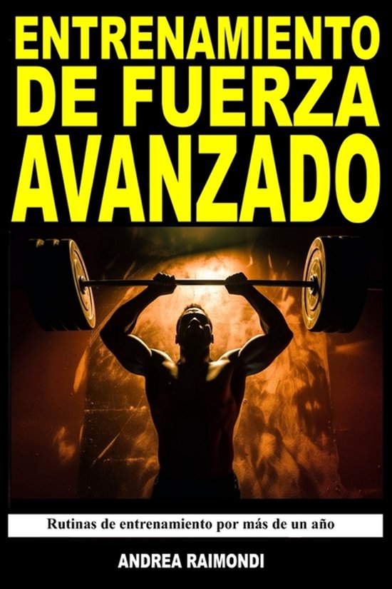 Entrenamiento de Fuerza Avanzado - cover