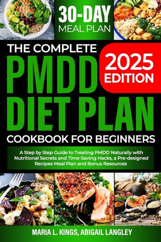 The Complete Pmdd Diet Plan Cookbook for Beginners - cover