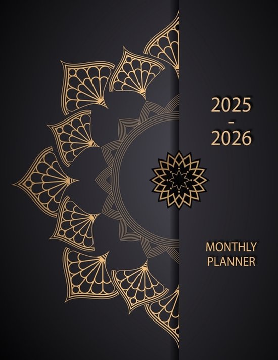Monthly Planner 2025 2026 - cover