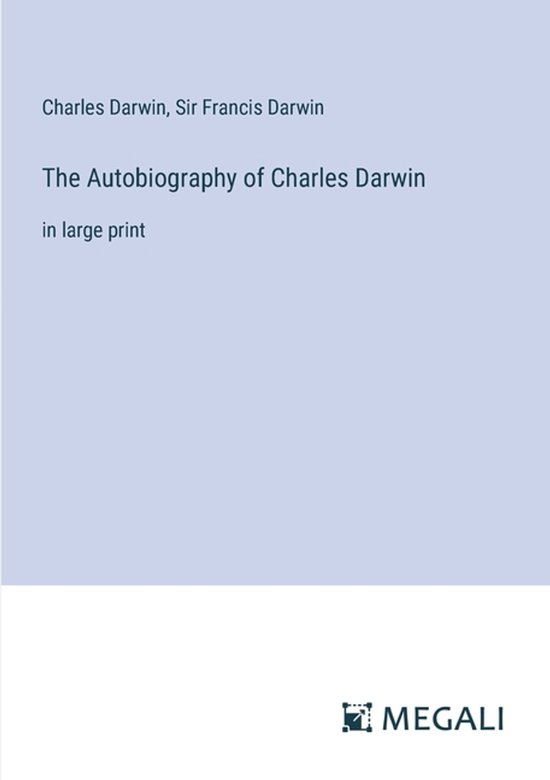 The Autobiography of Charles Darwin - cover