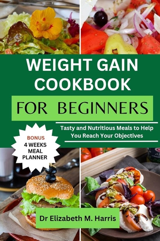 Weight Gain Cookbook for Beginners - cover