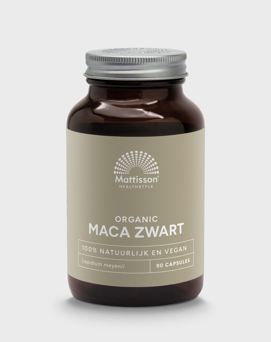 Goedkoopste Mattisson - Biologische Zwarte Maca - 90 capsules
