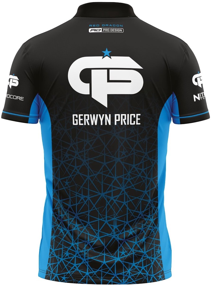 Red Dragon Gerwyn Price Signature Polo - Dart Shirt S