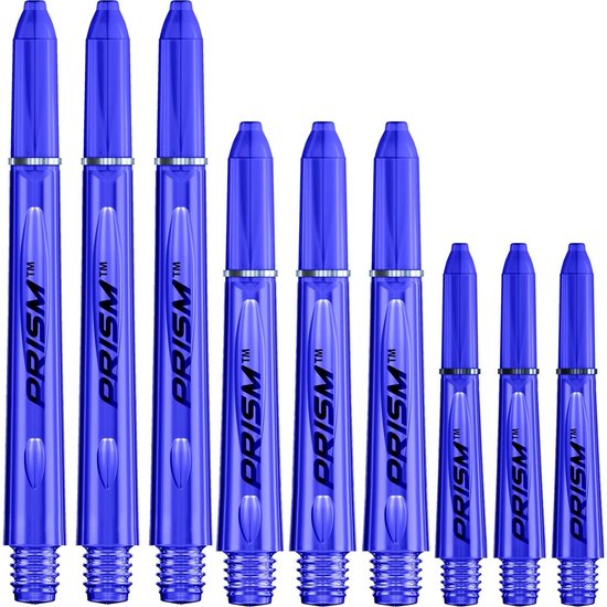 Winmau Prism Shaft Blue - Dart Shafts Short van Winmau — afbeelding 3