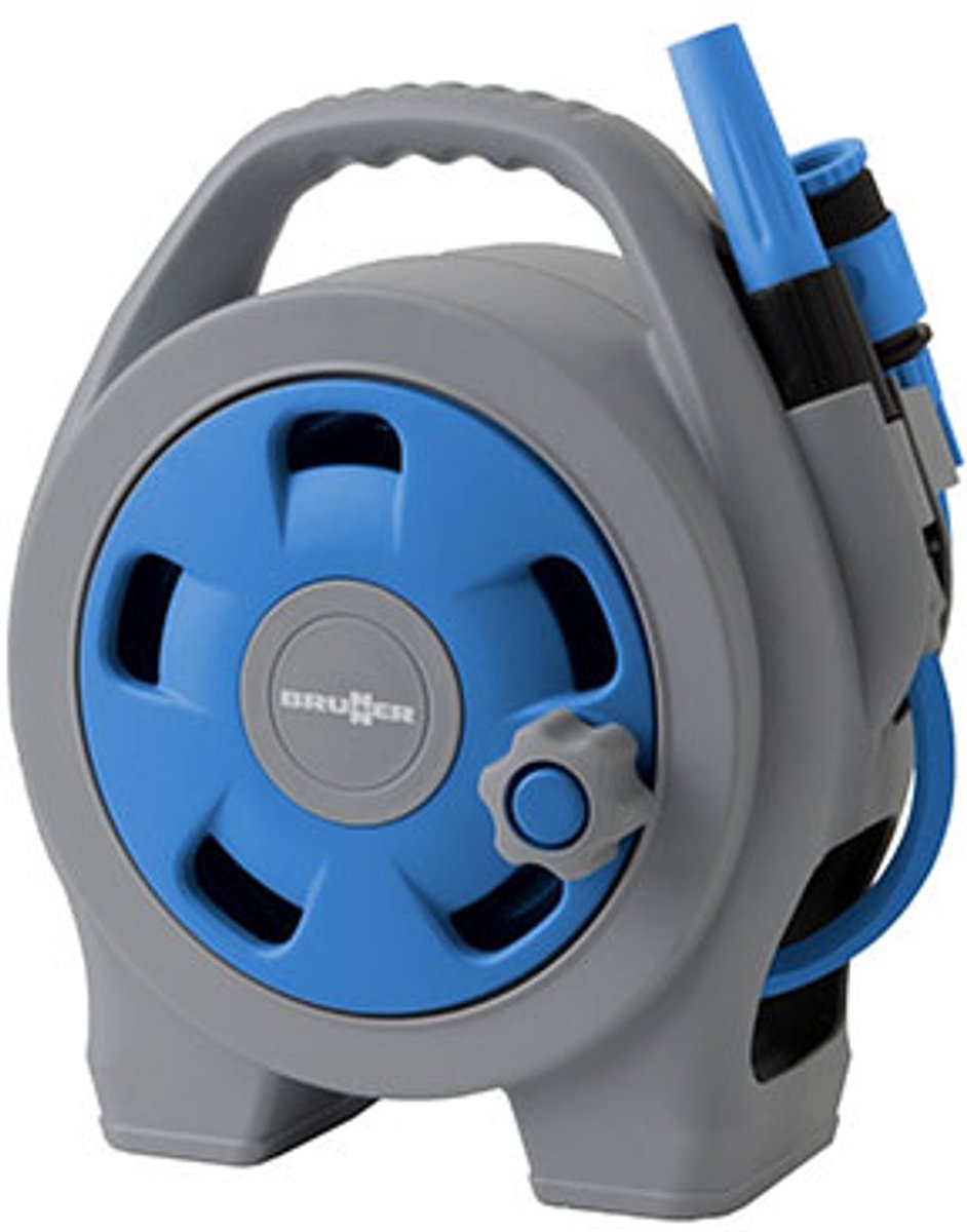 Brunner Aquafil Pro Draagbare Slanghaspel - 11,6m Waterslang - Ideaal voor Camper, Auto & Camping