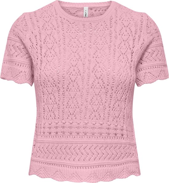 ONLY - ONLELKE LIFE SS STRUCTUR O-NECK KNT NOOS T-shirt femme
