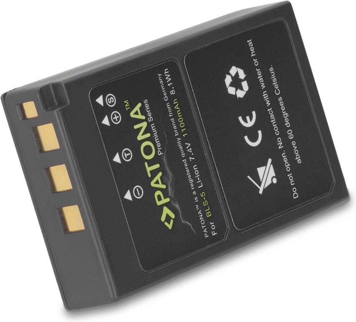 PATONA 1192 Lithium-Ion 1100mAh 7.4V oplaadbare batterij/accu