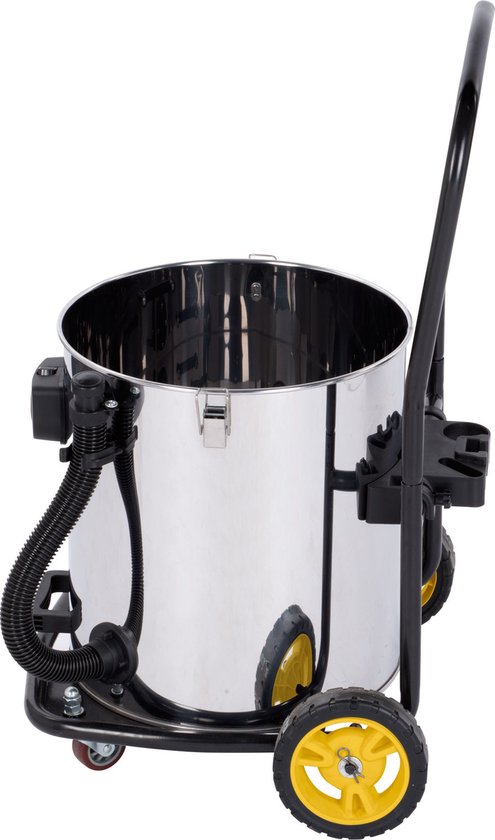 Powerplus elektrische stofzuiger nat-droog POWX325 - 2x1200W - 2 motoren - 2-in-1: zuig- & blaasfunctie - 60l tank - met 4 acc.