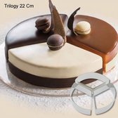 Cake-Idea Bakringenset "Trilogy 22cm"