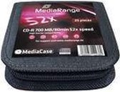 CD-R MediaRange 700MB 25pcs MediaCase 52x