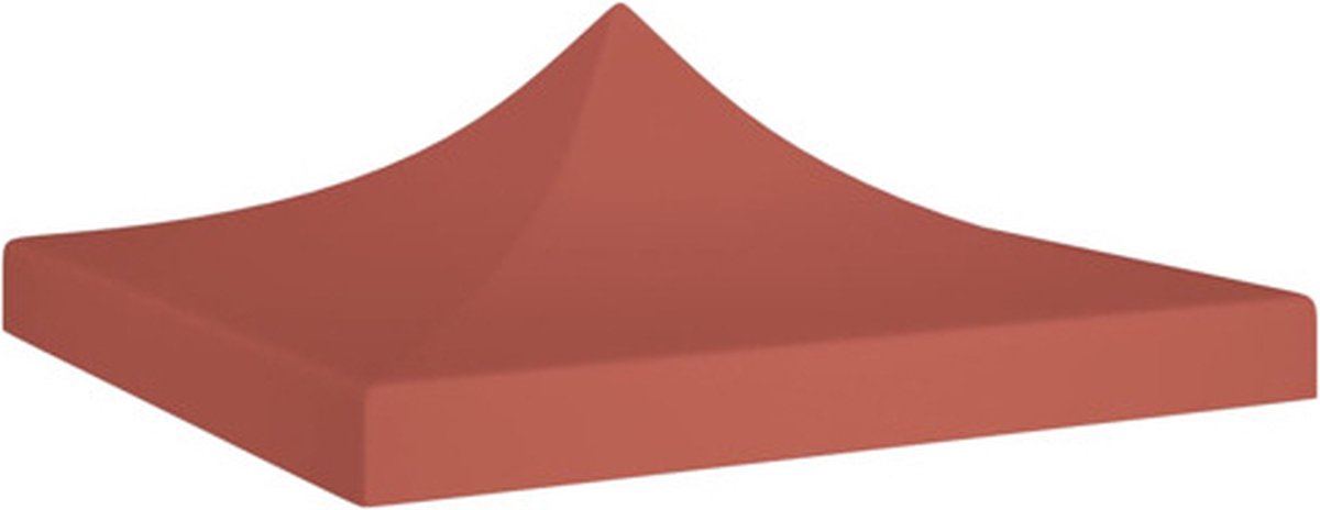 vidaXL Partytentdak 1 Bruin 3 x 3 m tentdak