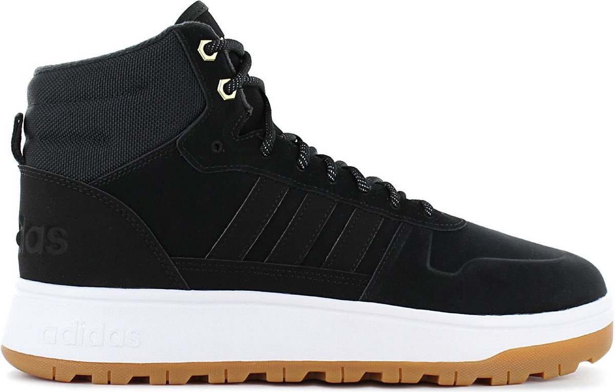 adidas FROZETIC Heren Sneakers Schoenen Sportschoenen Leer FW3234 Zwart